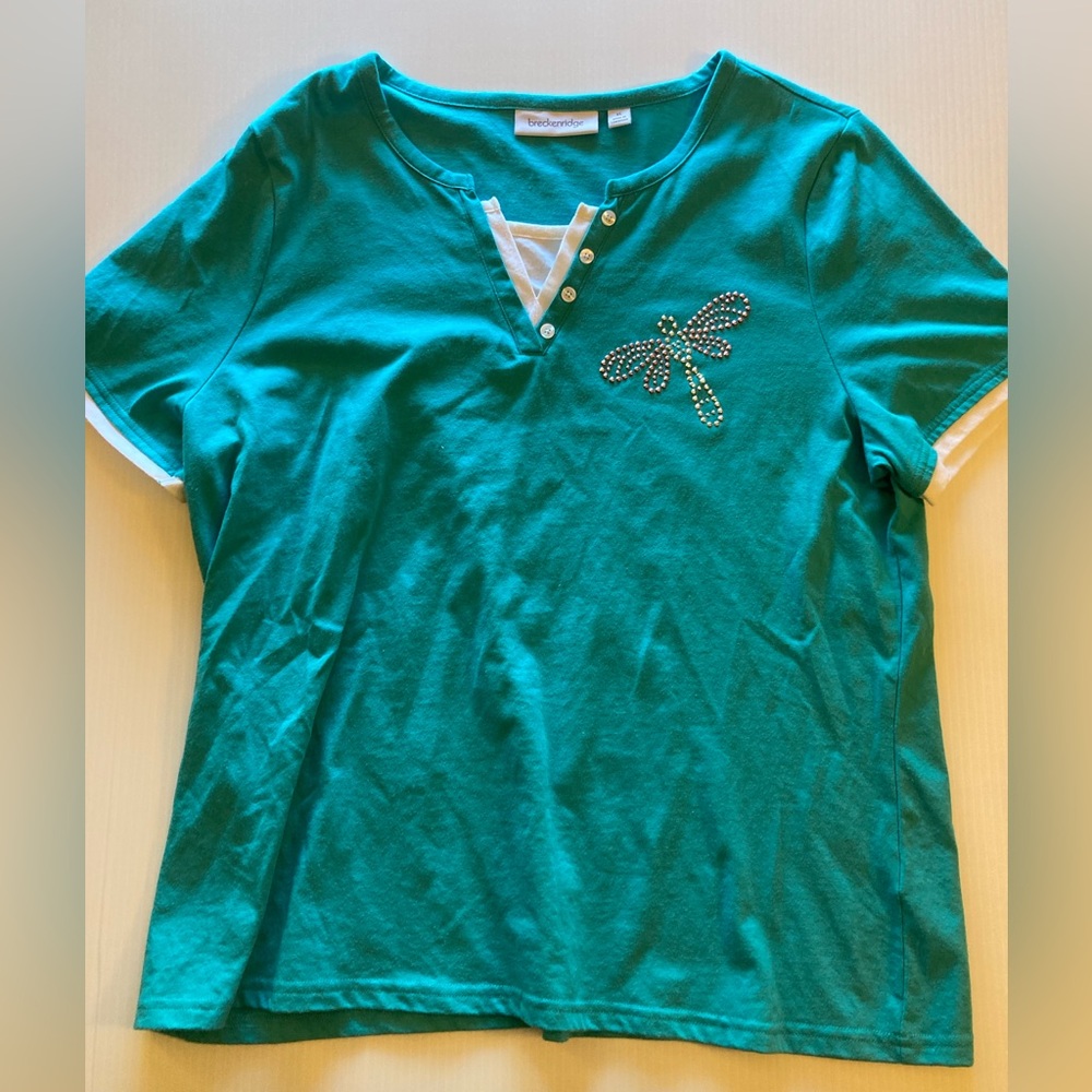 Breckenridge dragonfly women’s xl shirt
